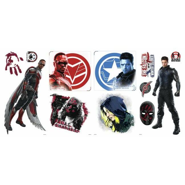 Falcon And The Winter Soldier Peel and Stick Wall Decals Wall Decals RoomMates   