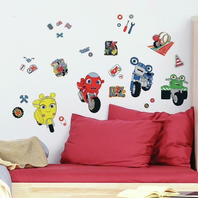 Ricky Zoom Peel and Stick Wall Decals Wall Decals RoomMates   