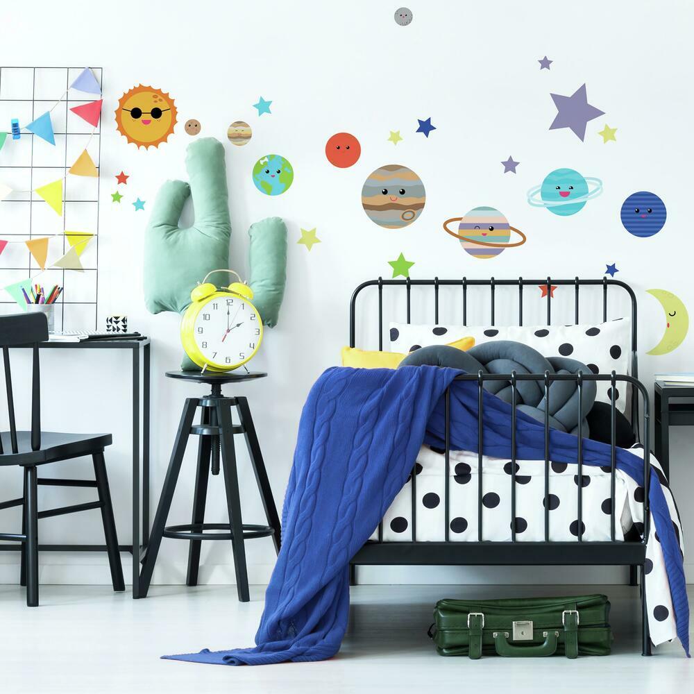 Planet Peel and Stick Wall Decals Wall Decals RoomMates   