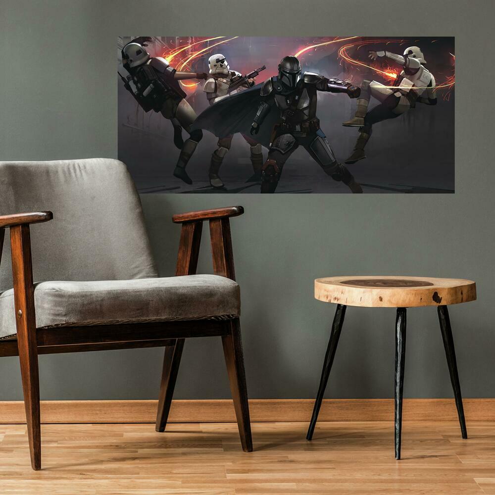 The Mandalorian Peel and Stick Wall Graphix Wall Decals RoomMates   