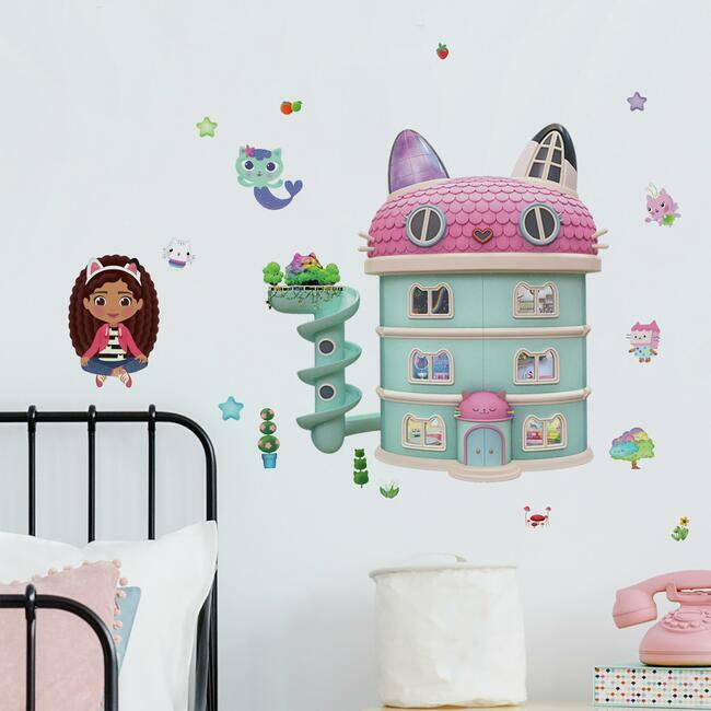 DreamWorks Gabby's Dollhouse Peel and Stick Giant Wall Decal Wall Decals RoomMates   