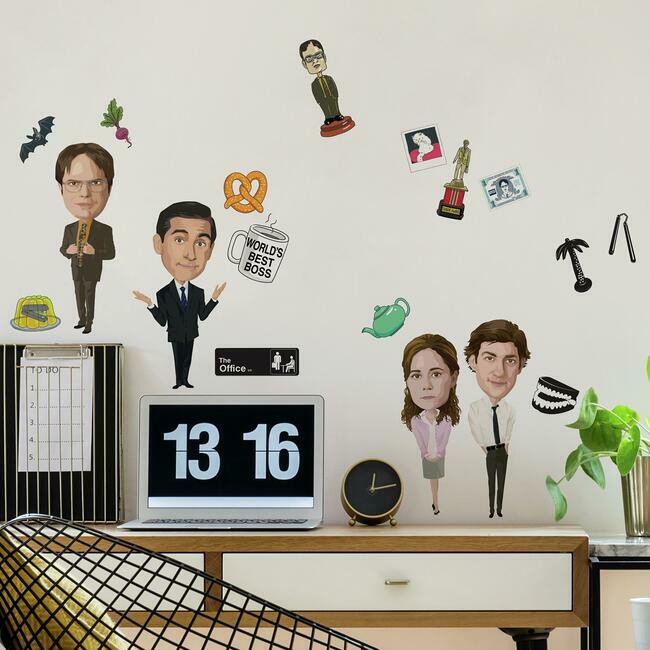 The Office Peel and Stick Wall Decals Wall Decals RoomMates   