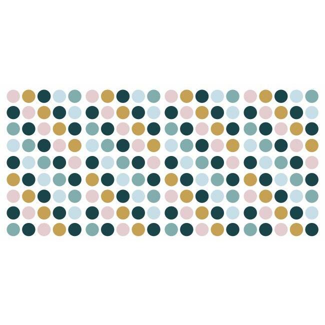 Pink, Yellow, and Blue Dot Peel and Stick Wall Decals Wall Decals RoomMates   