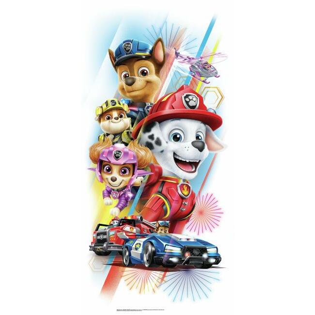 Paw Patrol Movie Peel And Stick Giant Wall Decals Wall Decals RoomMates   