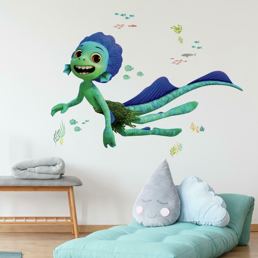 Pixar Luca Sea Monster Peel and Stick Giant Wall Decals Wall Decals RoomMates   