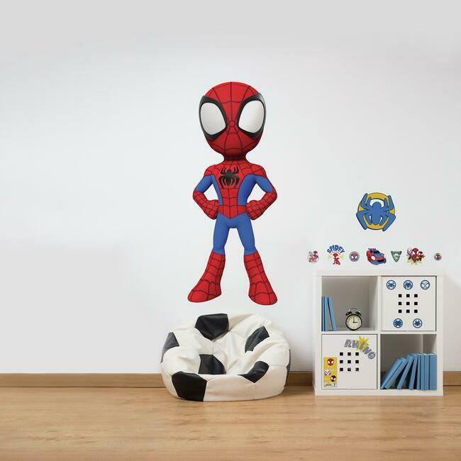 RoomMates RMK4924GM Spidey and His Amazing Friends Giant Peel and