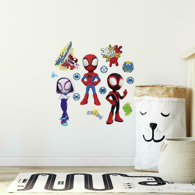 Spidey And His Amazing Friends Peel And Stick Wall Decals Wall Decals RoomMates   