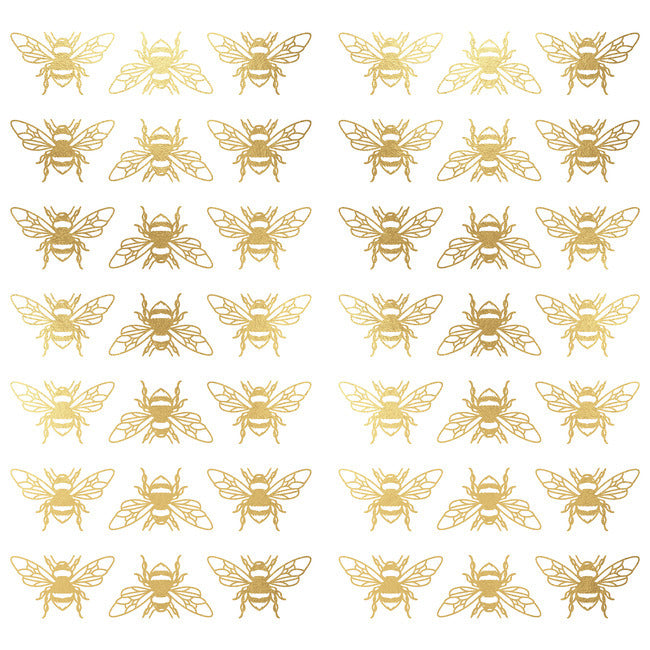 Gold Bee Peel And Stick Wall Decals Wall Decals RoomMates   