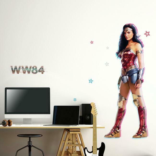 Gal Gadot Wonder Woman Peel And Stick Giant Wall Decals Wall Decals RoomMates   