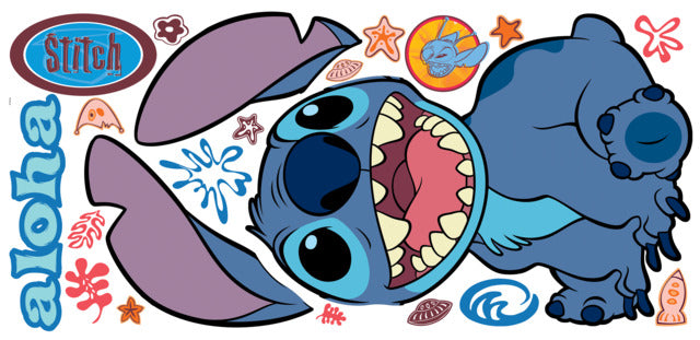 Stitch Giant Peel and Stick Wall Decals Wall Decals RoomMates   