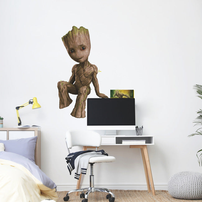 Groot Peel and Stick Giant Wall Decals Wall Decals RoomMates   