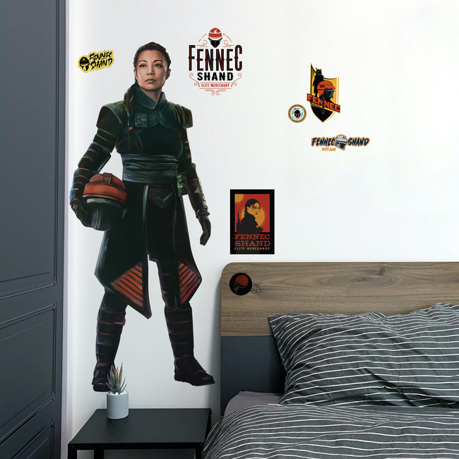 The Book Of Boba Fett Fennec Shand Peel And Stick Giant Wall Decals Wall Decals RoomMates   