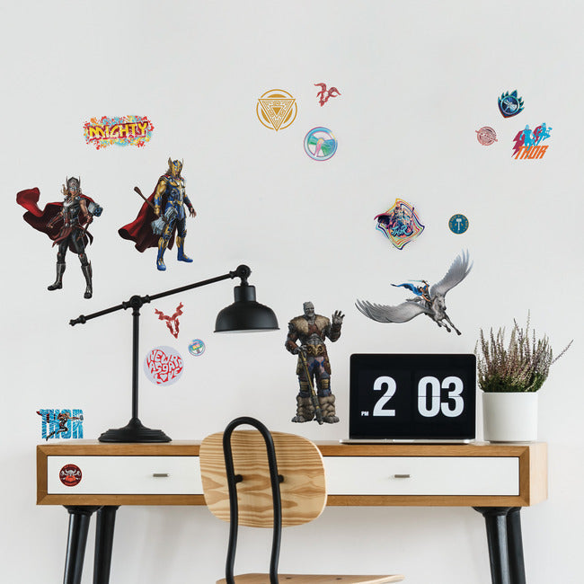 Thor: Love And Thunder Peel And Stick Wall Decals Wall Decals RoomMates   