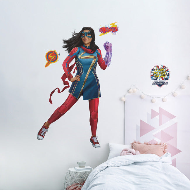 Ms. Marvel Giant Wall Decals Wall Decals RoomMates   