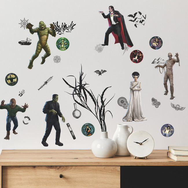 Classic Universal Monsters Peel & Stick Wall Decals Wall Decals RoomMates   