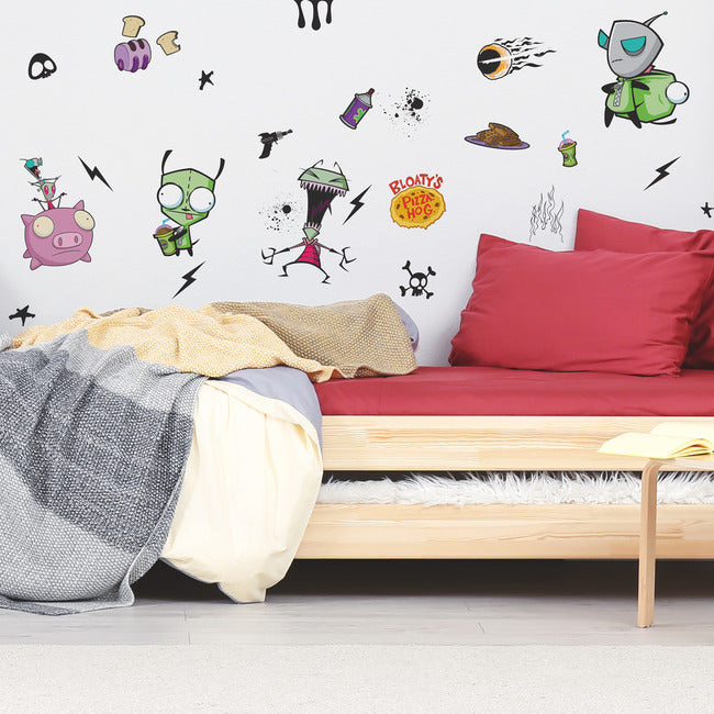 Invader Zim Peel & Stick Wall Decals Wall Decals RoomMates   