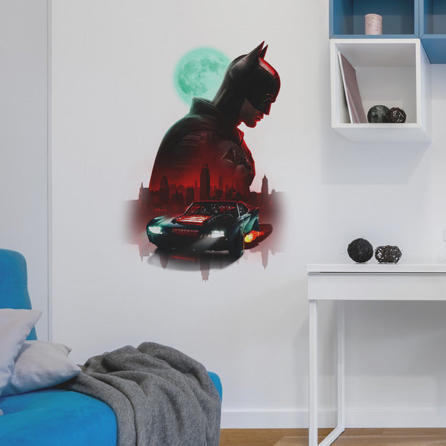Batman Peel And Stick XL Giant Wall Decals Wall Decals RoomMates   