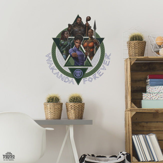 Wakanda Forever Giant Peel & Stick Wall Decals Wall Decals RoomMates   