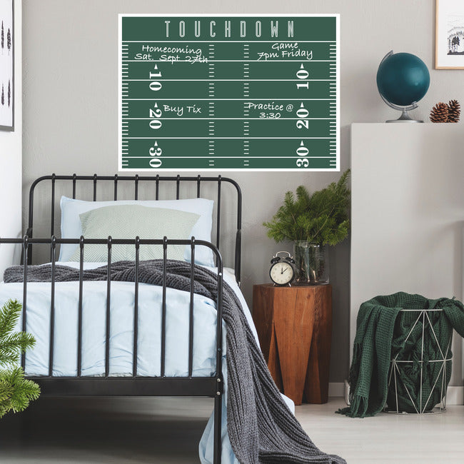 Football Field Dry Erase  XL Giant Peel & Stick Wall Decals Wall Decals RoomMates   