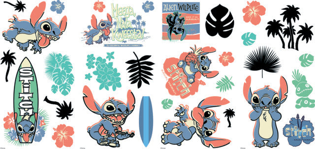 RoomMates Disney Stitch Tapestry, Blue