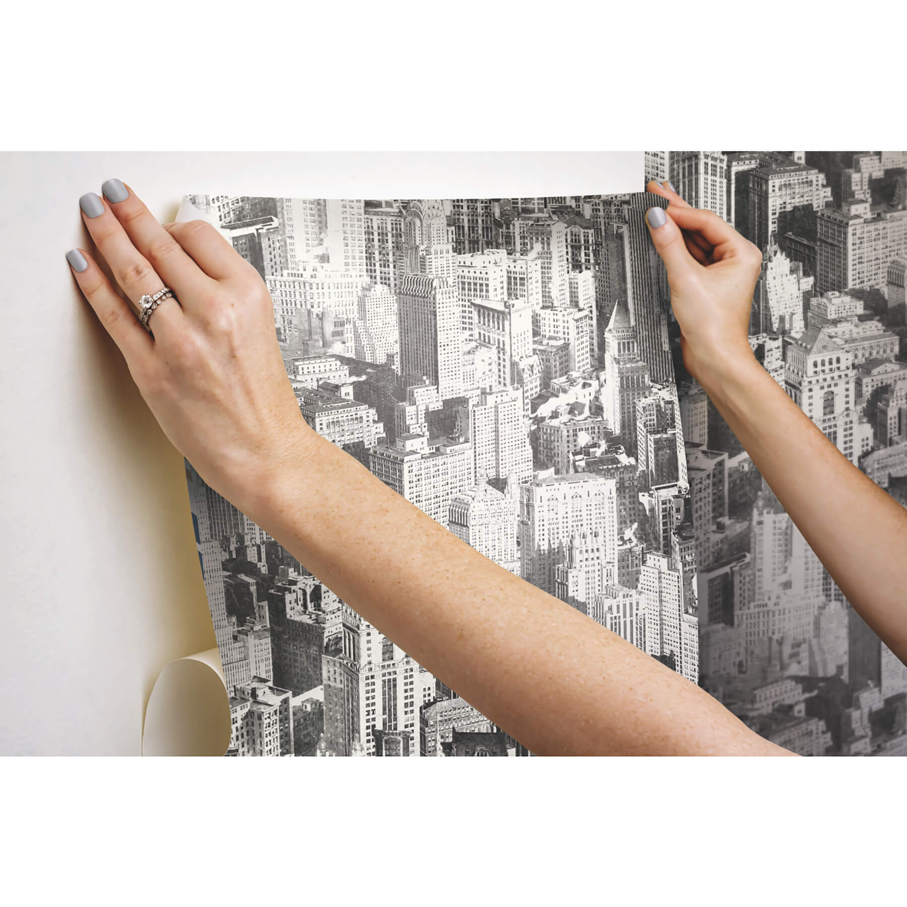 Big Apple Peel and Stick Wallpaper Peel and Stick Wallpaper RoomMates   