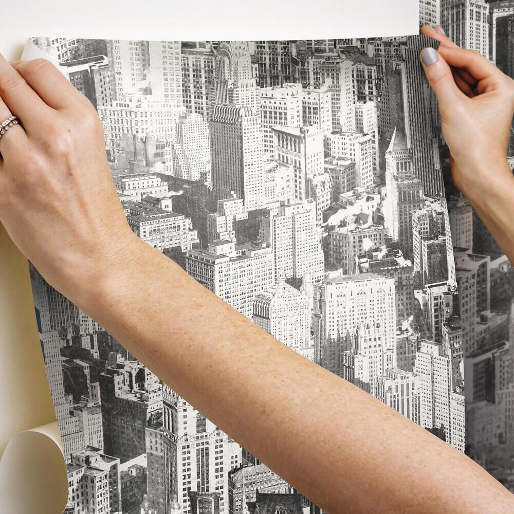 New York City Peel and Stick Wallpaper Peel and Stick Wallpaper RoomMates   