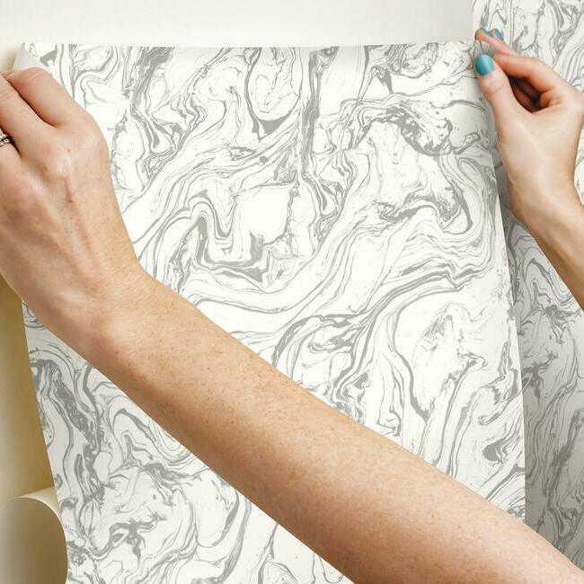 Marble Peel and Stick Wallpaper Peel and Stick Wallpaper RoomMates   