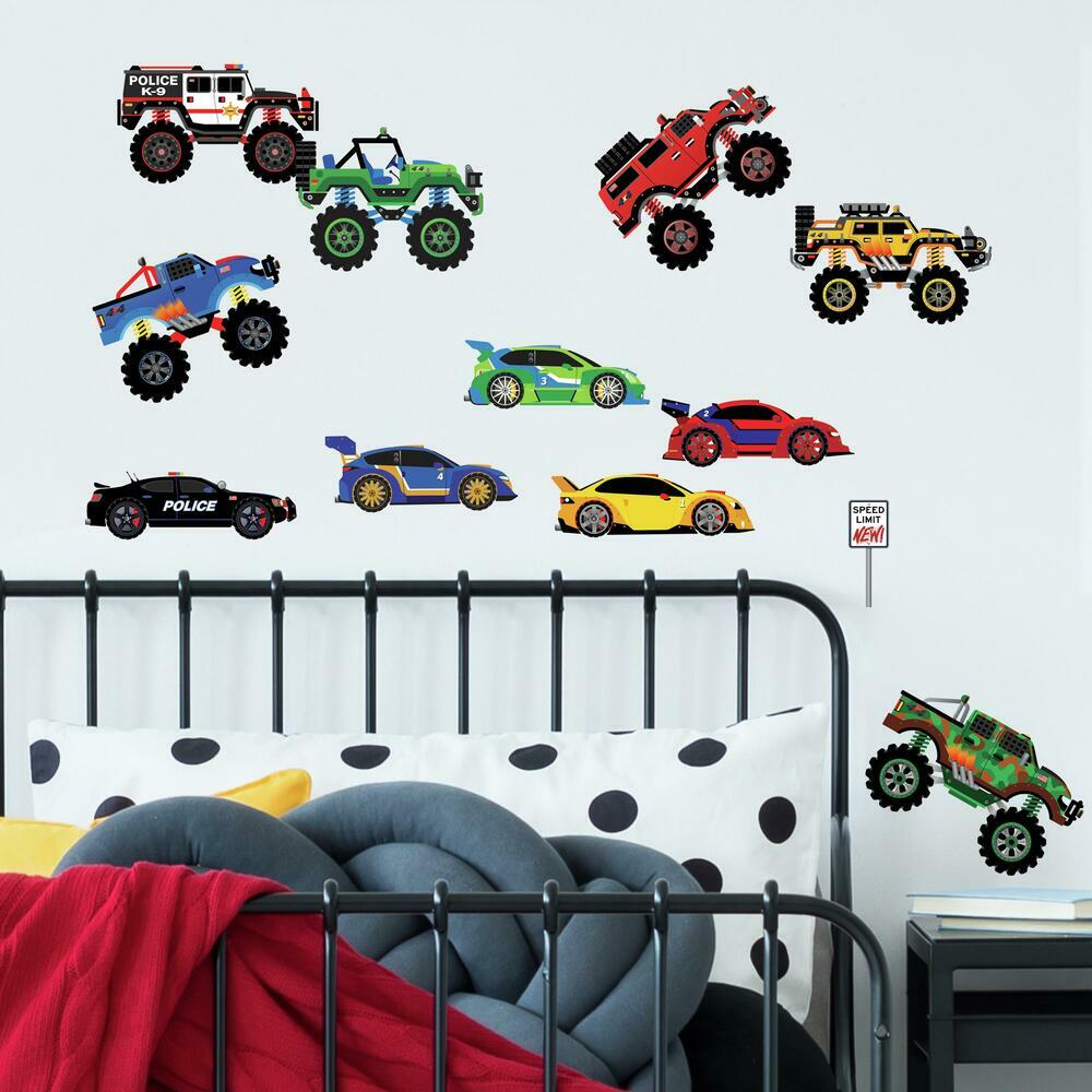 Trucks & Transportation Wall Decals Wall Decals RoomMates   