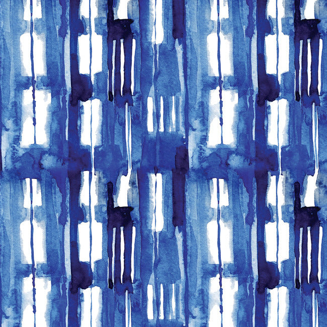 Blue Shibori Tapestry Tapestry RoomMates   