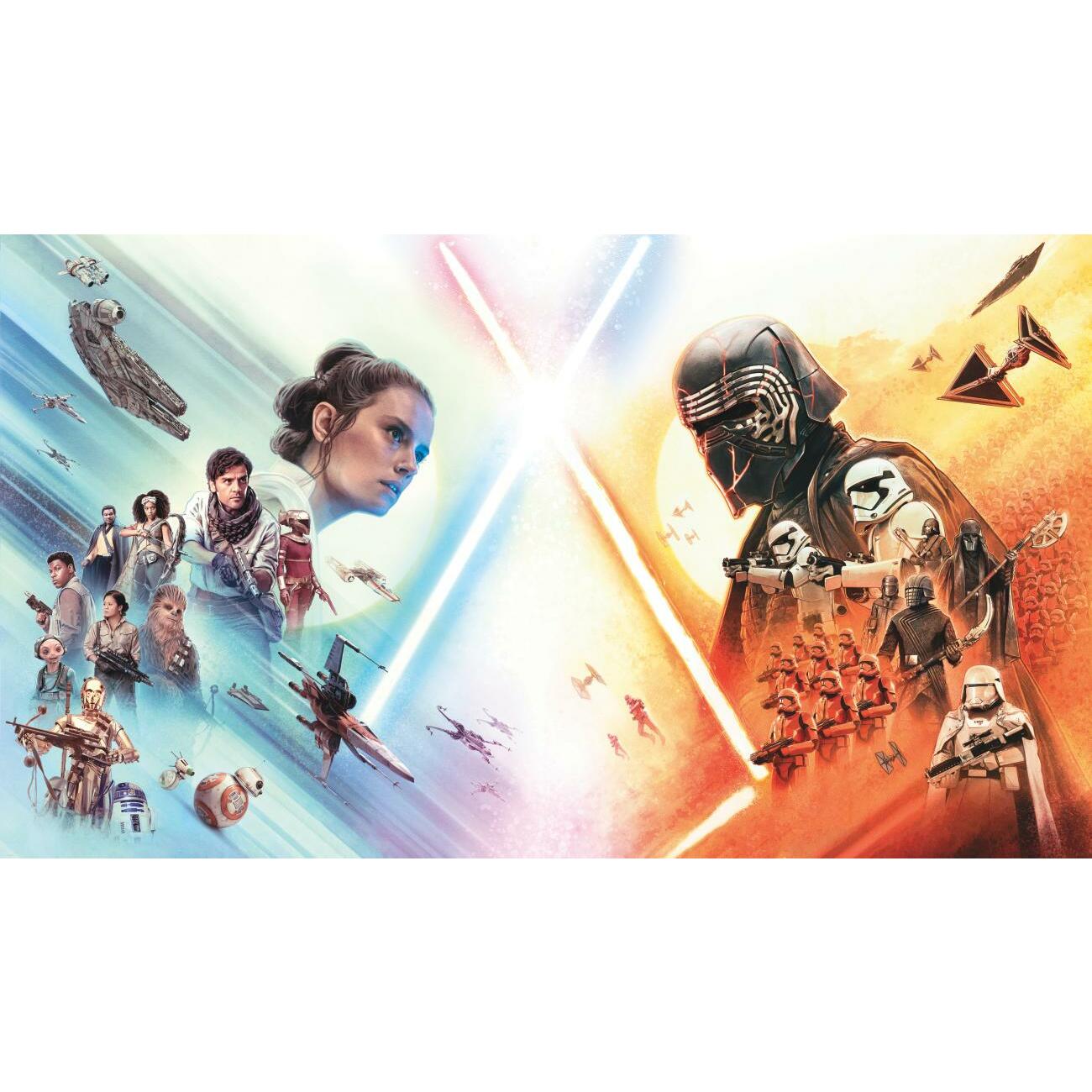 Star Wars: The Rise of Skywalker Peel and Stick Mural Wall Murals RoomMates Mural  