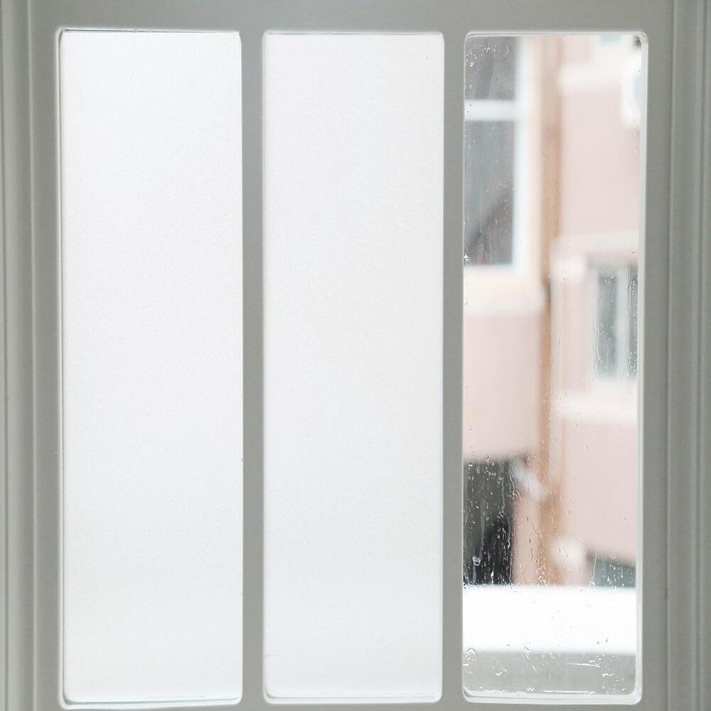Frosted Privacy Window Film StickSHADES RoomMates   