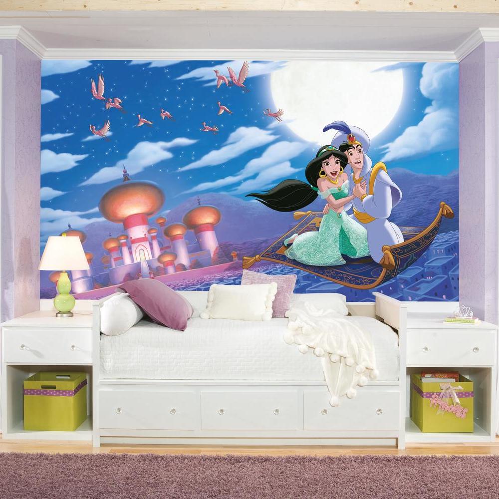 Aladdin "A Whole New World" XL Spray and Stick Wallpaper Mural Wall Murals RoomMates   