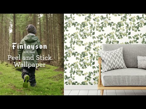 Finlayson Elefantti Peel and Stick Wallpaper