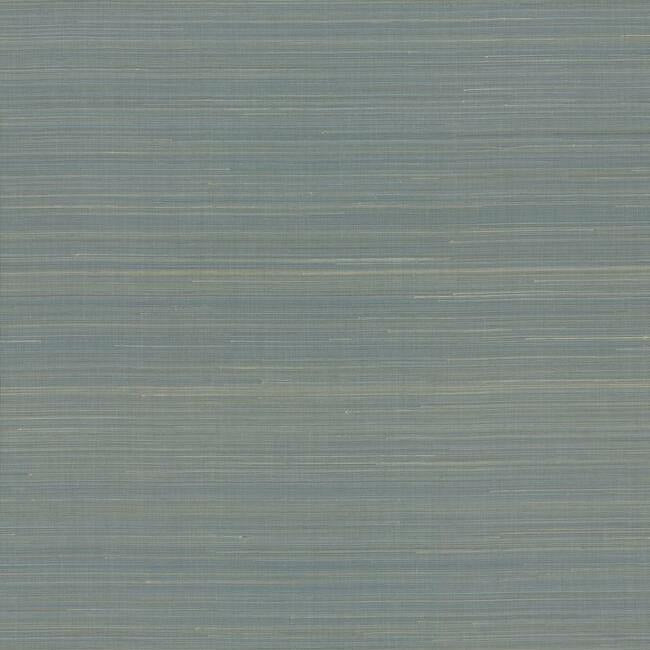 Abaca Weave Wallpaper Wallpaper Antonina Vella Double Roll Blue 